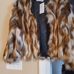 Mixed Red Fox Jacket